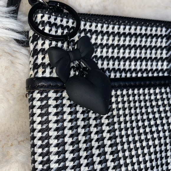 VINTAGE RALPH LAUREN HOUNDSTOOTH WRISTLET and BONJOUR BERET - Picture 2 of 9